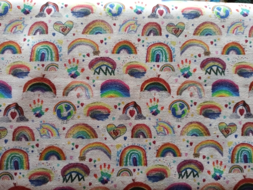 Baumwolle | Regenbogen bunt